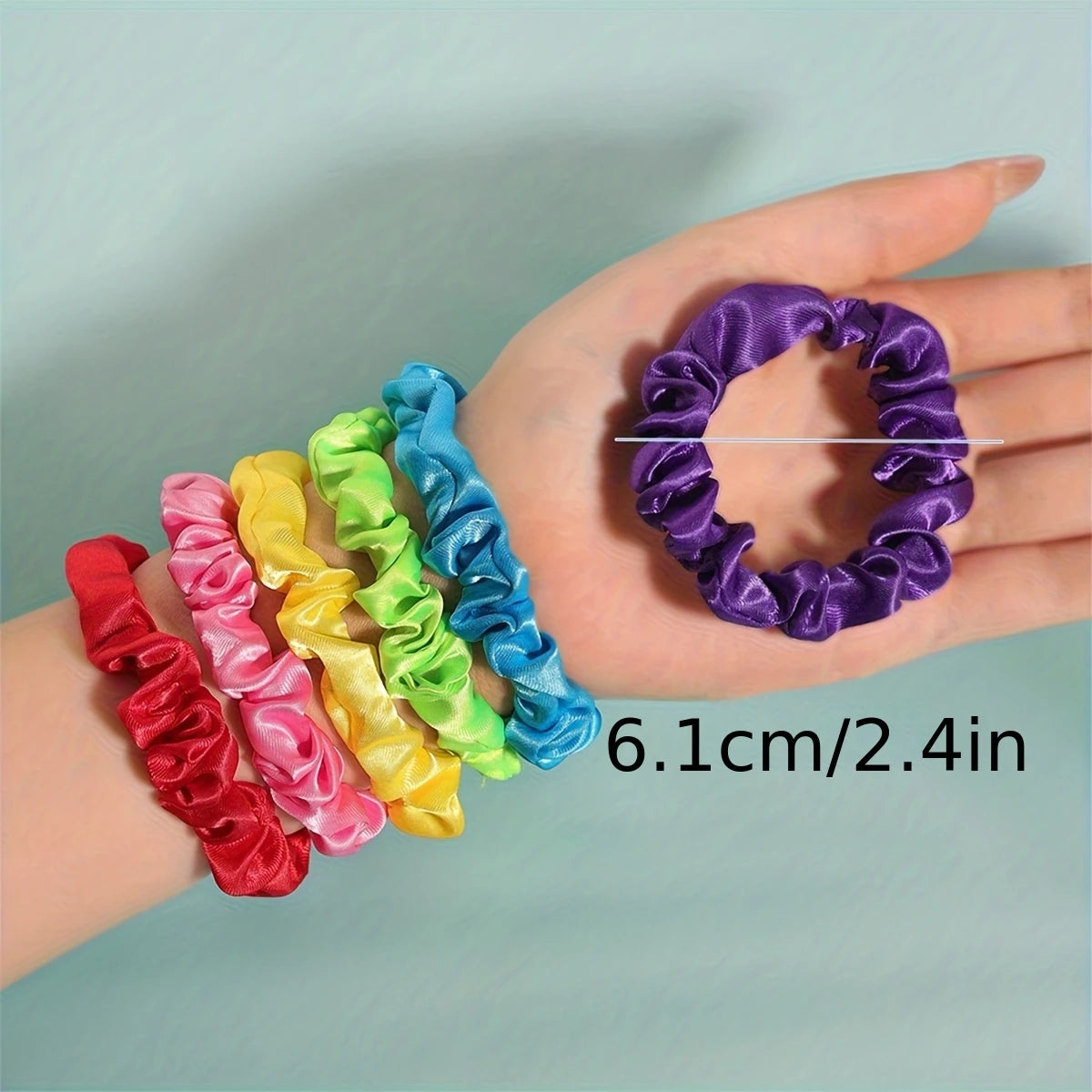 Scrunchies 19-pack – Mjuka hårsnoddar i många färger