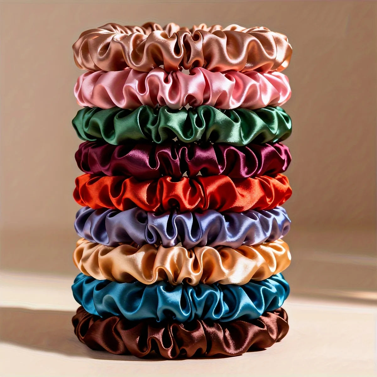 Scrunchies 19-pack – Mjuka hårsnoddar i många färger